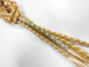 未使用品　正絹　手組帯締め